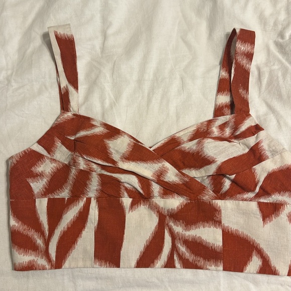 Banana Republic Linen Blend Wrap Midi Skirt - Picture 5 of 6